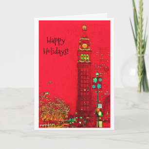 Prettige feestdagen (plural:), de Toren van Daniel Kaart