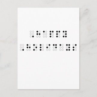 Prettige feestdagen (plural:) in Braille
