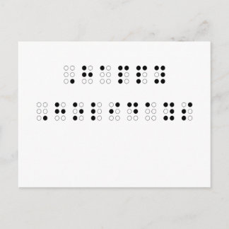Prettige feestdagen (plural:) in Braille