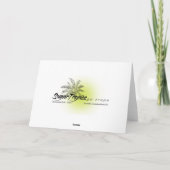 Prettige feestdagen (plural:) kaart (Achterkant)