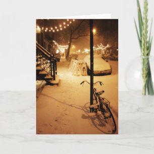 Prettige feestdagen (plural:) Kaart - de Sneeuwval