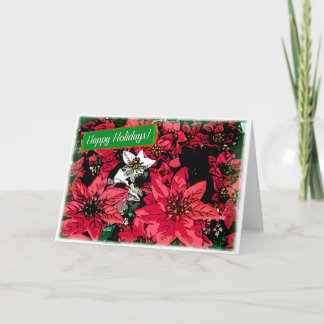 Prettige feestdagen (plural:) Ontwerp 1 Kaart