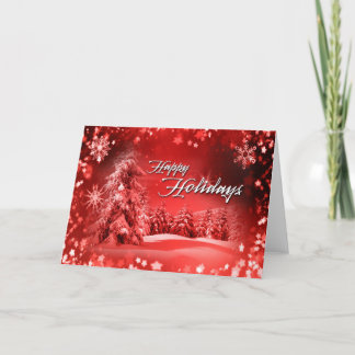 Prettige feestdagen (plural:) Wenskaart Kaart