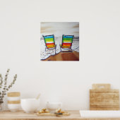 prettige feestdagen poster (Keuken)