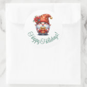 Prettige feestdagen Prachtig stickers (Tas)