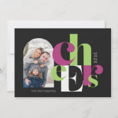 Prettige feestdagen Proost Feestdagenkaart (Voorkant)