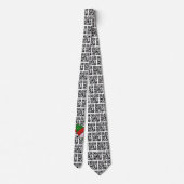 prettige feestdagen QR-codes en Snowman Stropdas (Achterkant)