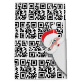 prettige feestdagen QR-codes Medium Cadeauzakje (Voorkant)