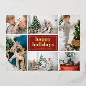 Prettige feestdagen Red Retro (Voorkant)