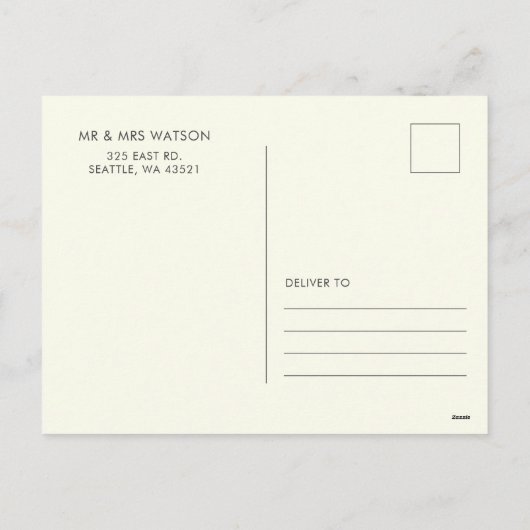 Prettige feestdagen Retro Groovy Checkered (Achterkant)