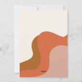 Prettige feestdagen Retro Groovy Feestdagenkaart (Achterkant)