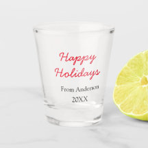 Prettige feestdagen Rode zwarte liefde familienaam