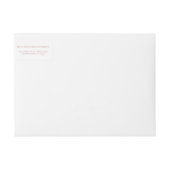 Prettige feestdagen Roos Goud Roze Faux Glitter (Voorkant)