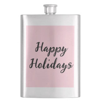 Prettige feestdagen Roze pastel Flacon