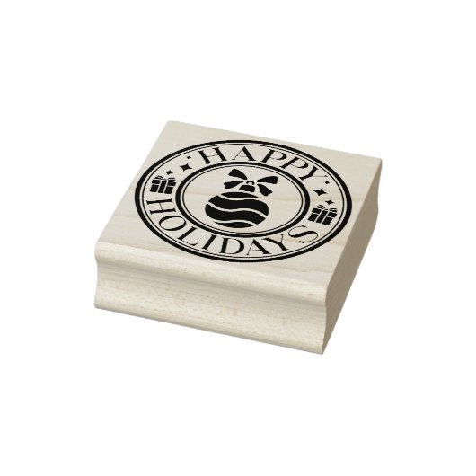 Prettige feestdagen Rubberstempel Rubberstempel (Stempel)