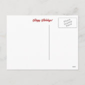 Prettige feestdagen Schattige Kerst met Pinguïns (Achterkant)