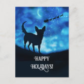 Prettige feestdagen Schattigee Chihuahua en de Ker (Voorkant)