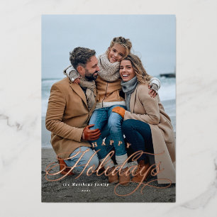 prettige feestdagen simpele elegante foto