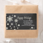 prettige feestdagen Sneeuwvlokfeestdag Etiket