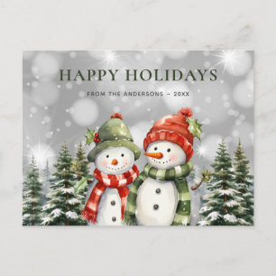 prettige feestdagen Snowman