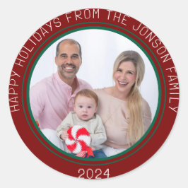 Prettige feestdagen Sticker - Feestelijke vakantie