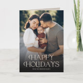 Prettige feestdagen Stijlvolle typografie (Voorkant)