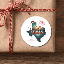 Prettige feestdagen Texas State