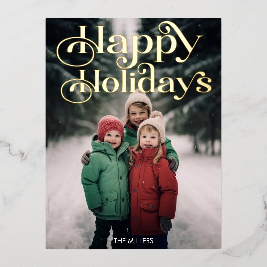 Prettige feestdagen Traditioneel (Voorkant)