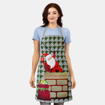Prettige feestdagen Trendy Silver Santa Claus