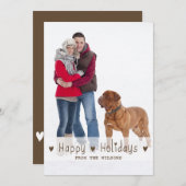 PRETTIGE FEESTDAGEN €? | VAKANTIEFOTOKAART FEESTDAGENKAART (Voorkant / Achterkant)