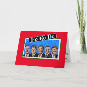 Prettige feestdagen van uw Presidenten Kaart
