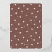 prettige feestdagen Verticale fotoArch (Achterkant)