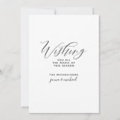 PRETTIGE FEESTDAGEN | Vintage Kerstman Suikerriet (Achterkant)