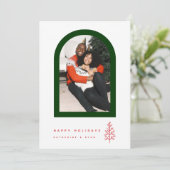 prettige feestdagen Voeg je foto toe (Staand voorkant)