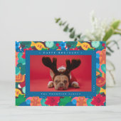 prettige feestdagen Voeg je foto toe (Staand voorkant)