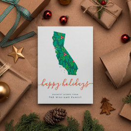 prettige feestdagen Warm Wishes uit Californië