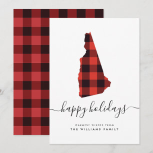 prettige feestdagen Warm Wishes uit New Hampshire