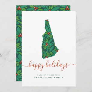 prettige feestdagen Warm Wishes uit New Hampshire