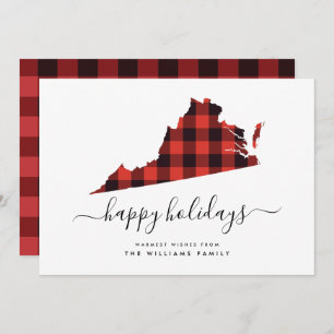 prettige feestdagen Warm Wishes uit Virginia