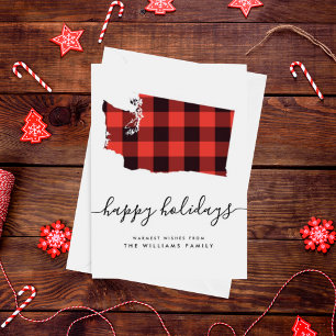 prettige feestdagen Warm Wishes uit Washington