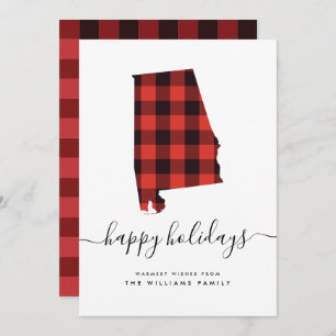 prettige feestdagen Warm Wishes van Alabama