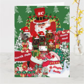 prettige feestdagen Wenskaart Kaart (Gele Bloem)