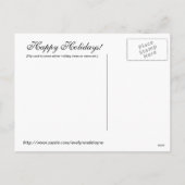 Prettige feestdagen Wenskaart - KerstChanoeka (Achterkant)