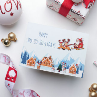 Prettige feestdagen Whimsical