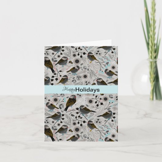 prettige feestdagen Winter Kaart (Voorkant)