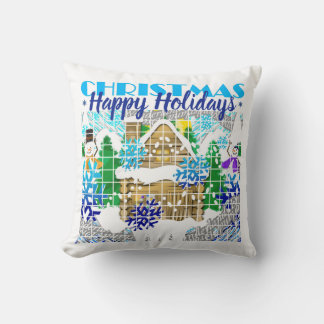 prettige feestdagen | Winter Wonderland | Advent | Kussen