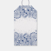 Prettige feestdagen Winter Wonderland Cadeaulabel (Achterkant)