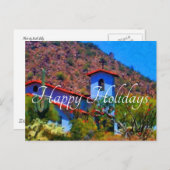 Prettige feestdagen Woestijnkerk, Briefkaart (Voorkant / Achterkant)