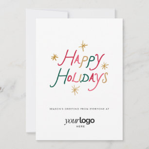 Prettige Feestdagen Zakelijke Kerstkaart