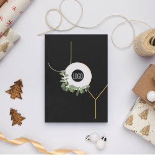 prettige feestdagen zakelijke Logo - Verticaal Feestdagenkaart